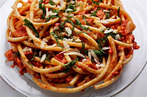 tomato-and-smoked-salmon-pasta-the-washington-post image