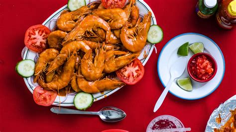 shrimp-in-buttery-hot-sauce-recipe-bon-apptit image
