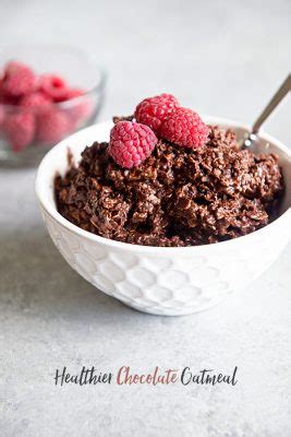 healthier-chocolate-oatmeal-recipe-dine-and-dish image