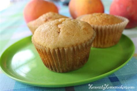 easy-peaches-and-cream-muffins-recipe-heavenly image