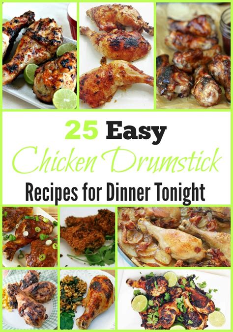 25-easy-chicken-drumstick-recipes-for-dinner-tonight image
