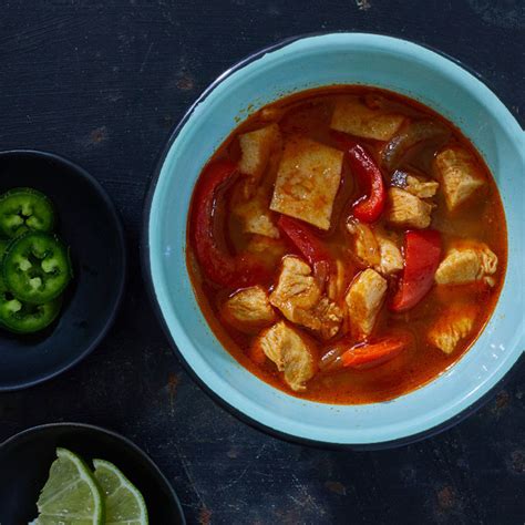 chicken-fajita-soup-recipe-eatingwell image