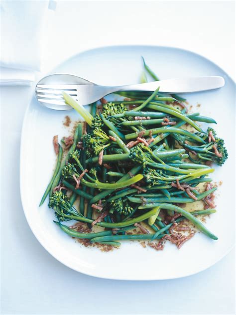 green-beans-and-broccolini-with-bacon-balsamic image