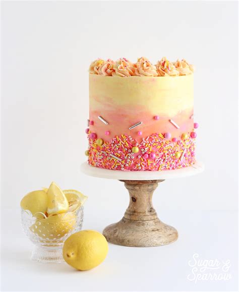 summery-strawberry-lemonade-cake-recipe-sugar image