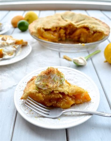 mango-pie-recipe-with-citrus-whipped-cream-the image
