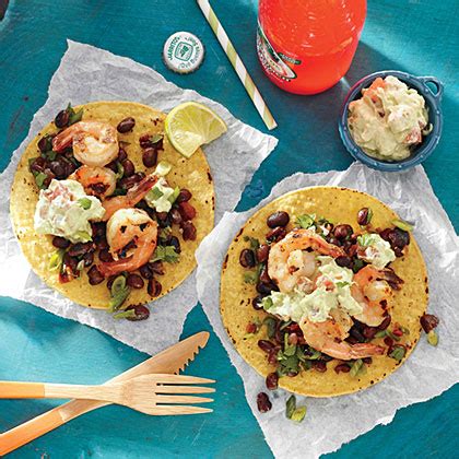grilled-shrimp-tostadas-with-lime-recipe-myrecipes image