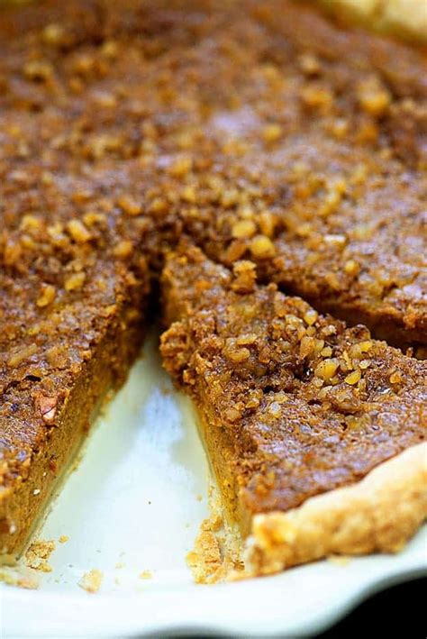 creamy-pumpkin-pie-with-a-crunchy-walnut-topping image