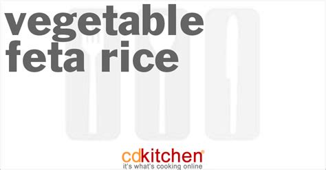 vegetable-feta-rice-recipe-cdkitchencom image