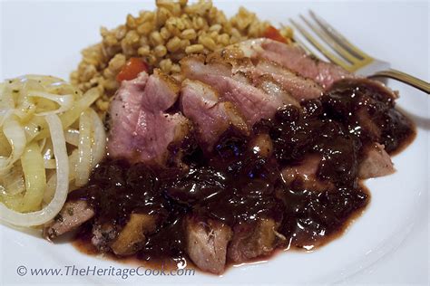 pan-seared-duck-breasts-with-jam-infused-pan-sauce image