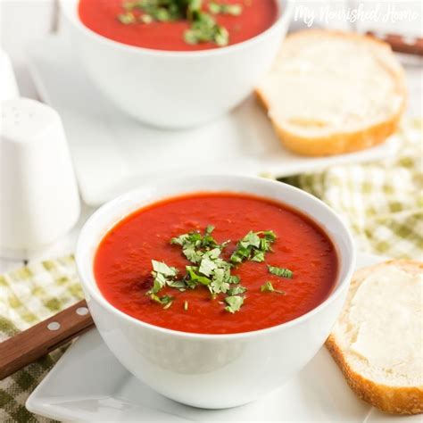 fresh-tomato-soup-from-garden-tomatoes-my image