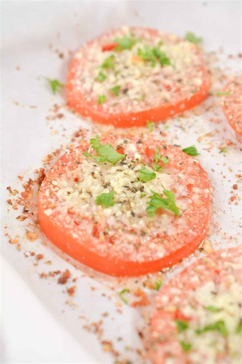 baked-parmesan-tomatoes-sweet-peas-kitchen image