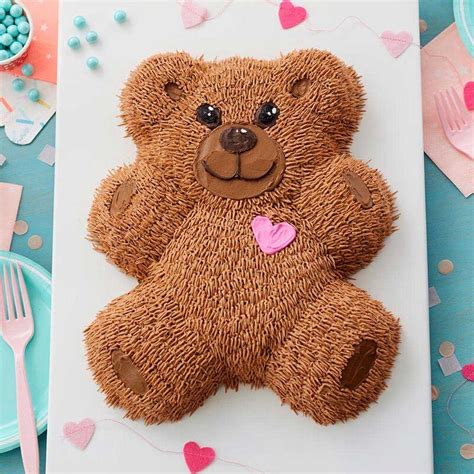 how-to-pipe-a-precious-buttercream-teddy-bear-cake-at image
