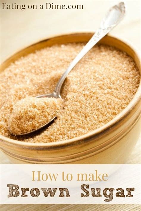 how-to-make-brown-sugar-homemade-brown-sugar image