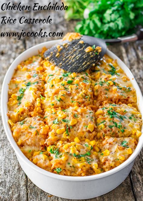 chicken-enchilada-rice-casserole-jo-cooks image