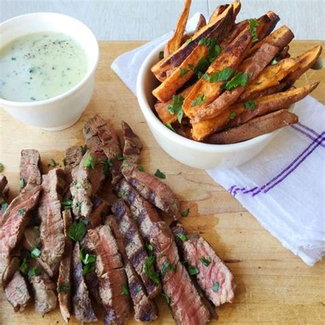 steak-with-creamy-blue-cheese-sauce-and-sweet image