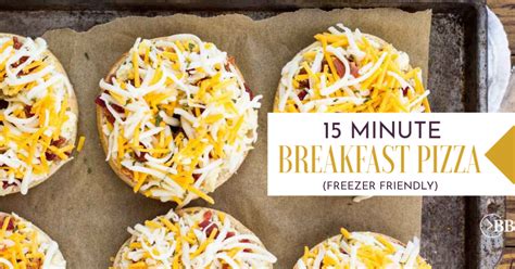 15-minute-breakfast-pizza-bagel-freezer-friendly image