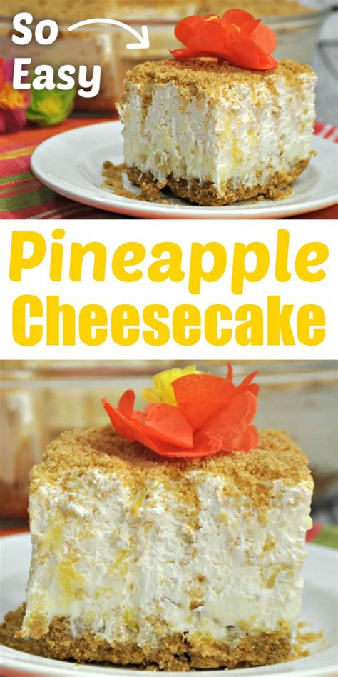 pineapple-cheesecake-dessert-kitchen-fun-with-my-3 image