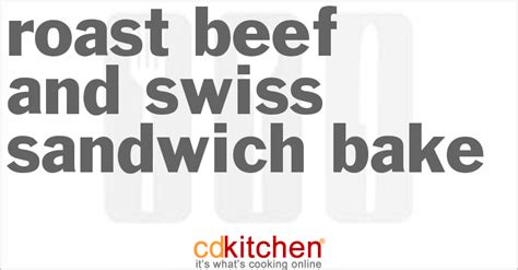 roast-beef-and-swiss-sandwich-bake image