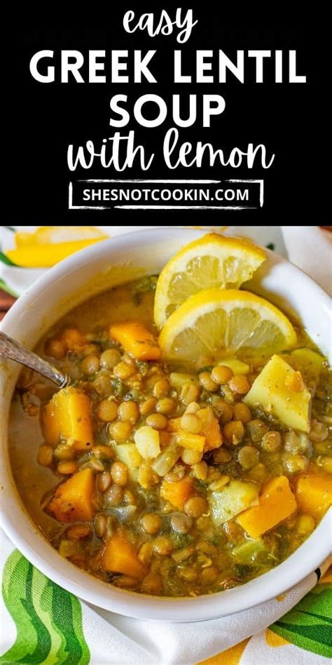 greek-lentil-spinach-soup-with-lemon-shes-not image