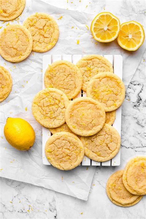 lemon-sugar-cookies-soft-chewy-two-peas image
