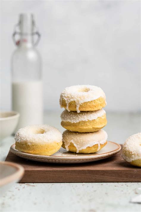 baked-coconut-doughnuts-baked-coconut-donuts image