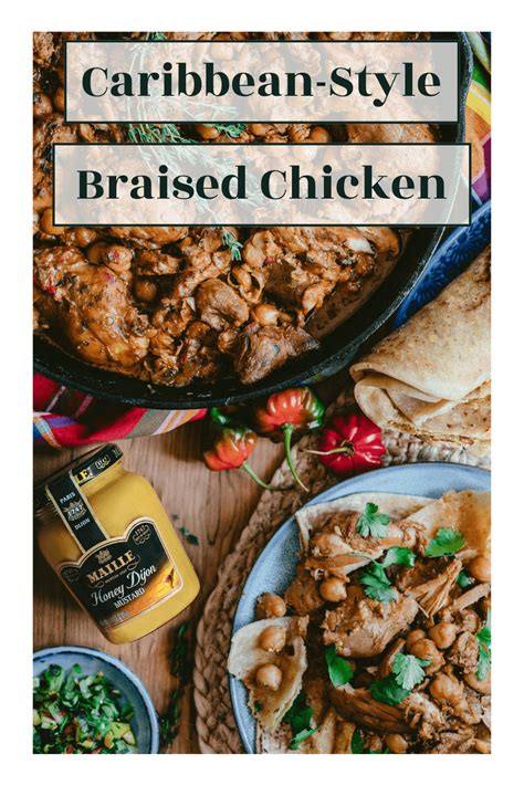 maille-honey-dijon-caribbean-style-braised-chicken-the image