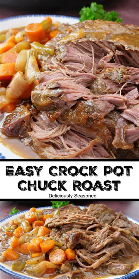 easy-crock-pot-chuck-roast-deliciously-seasoned image
