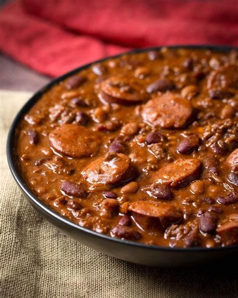 instant-pot-cowboy-beans-simply-happy-foodie image