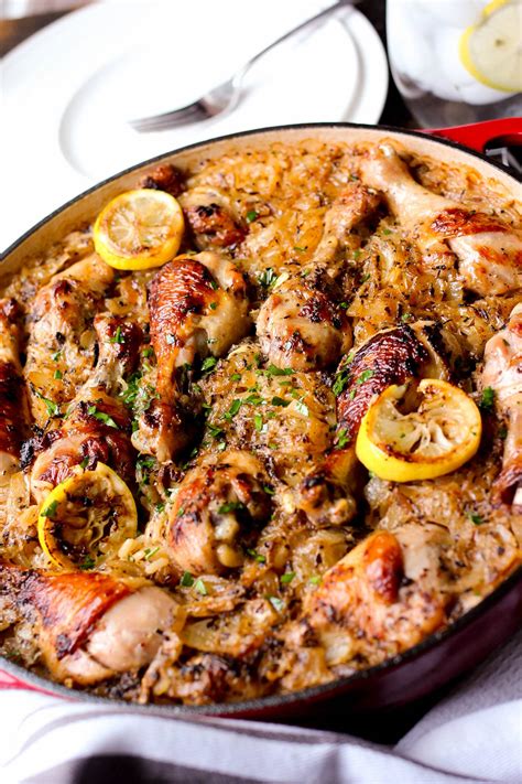 one-pot-roasted-greek-chicken-and-rice-girl-and-the image