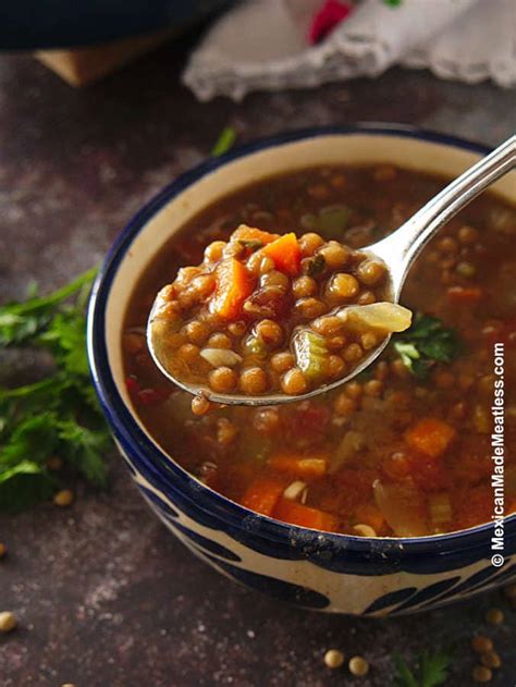 vegan-mexican-lentil-soup-sopa-de-lentejas image