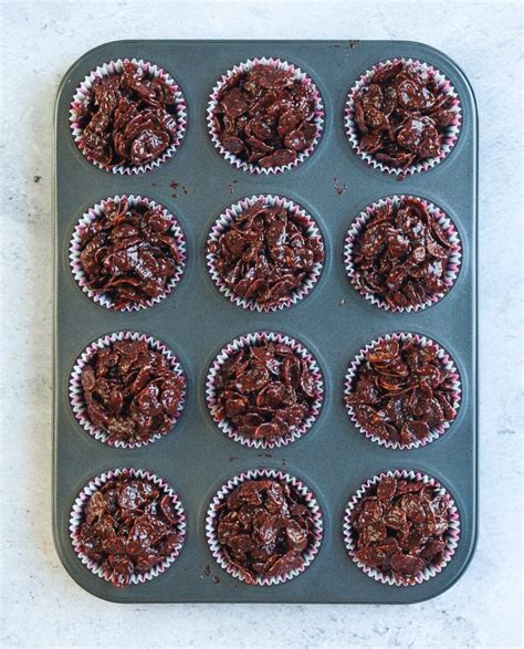 4-ingredients-chocolate-cornflake-cakes-a-baking-journey image