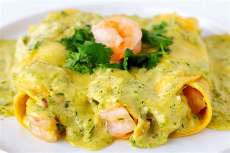 restaurant-style-shrimp-enchiladas image