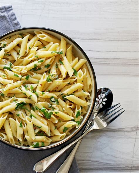penne-aglio-e-olio-easy-pasta-dish-with-video-the image