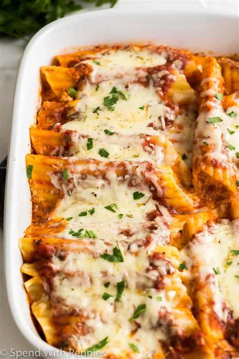 easy-stuffed-manicotti-with-a-cheesy-filling-spend-with-pennies image