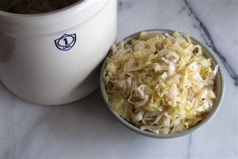 how-to-make-sauerkraut-in-a-crock-practical-self-reliance image