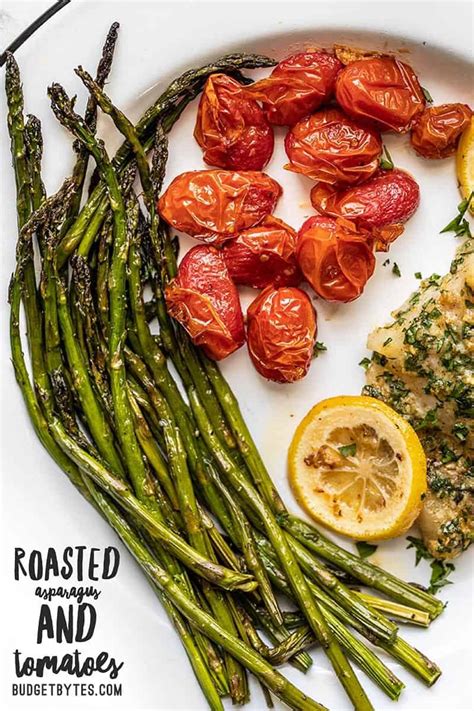 roasted-asparagus-and-tomatoes-easy-side-dish image