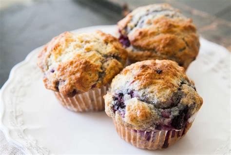blackberry-muffins-recipe-simply image
