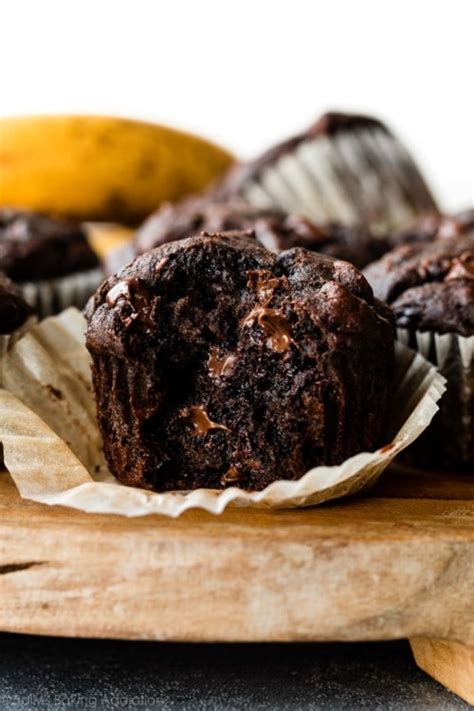 healthier-chocolate-banana-muffins-sallys-baking image
