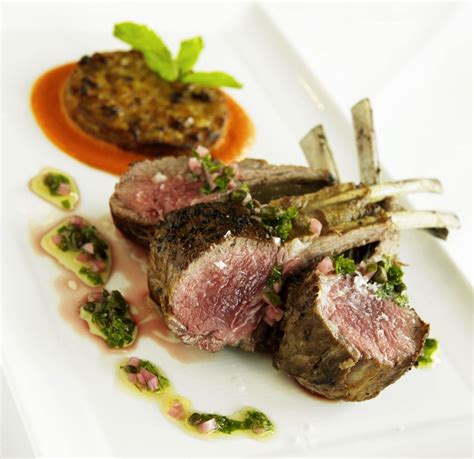 rack-of-lamb-with-herb-caper-sauce-recipe-the-spruce image