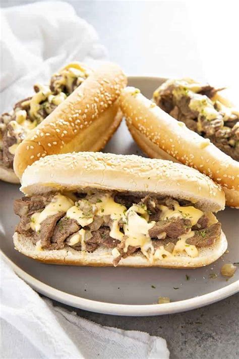 instant-pot-philly-cheesesteak-the-salty-marshmallow image