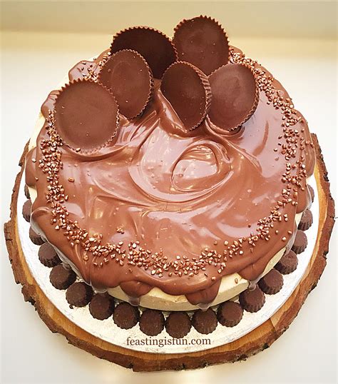 chocolate-peanut-butter-drip-cake-feasting-is-fun image