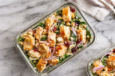 meal-prep-chicken-spinach-cauliflower-salad image
