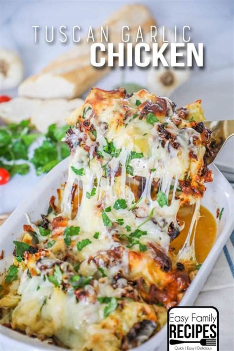 the-best-tuscan-garlic-chicken-easy-family image
