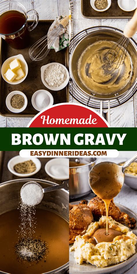 homemade-brown-gravy-no-drippings-easy-dinner image