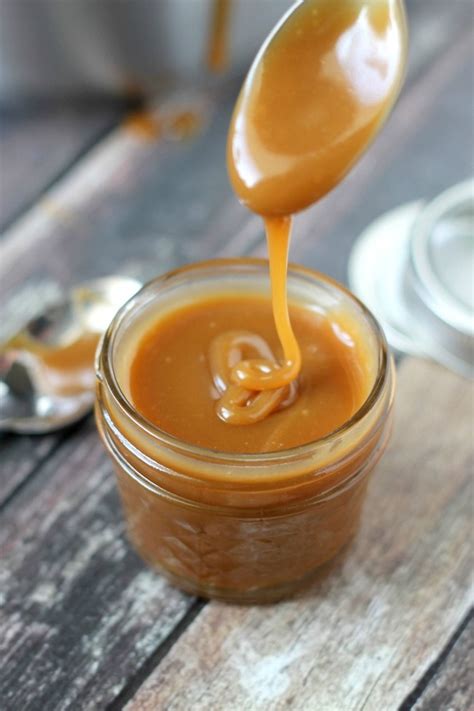 easy-caramel-sauce-3-ingredients-domestic-superhero image