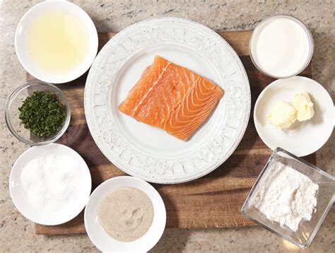 perfectly-poached-salmon-and-tarragon-cream-sauce image