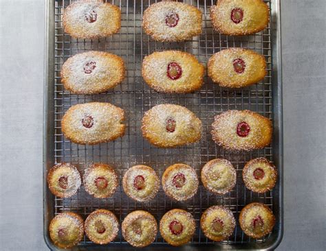 madeleines-with-lemon-curd-and-raspberries image