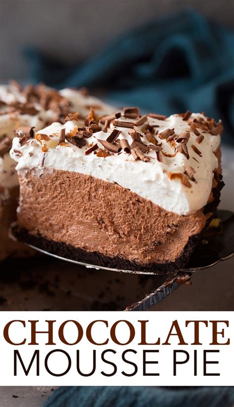 easy-chocolate-mousse-pie image