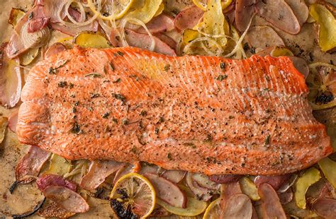 herbed-salmon-and-potatoes-the-family-dinner-project image