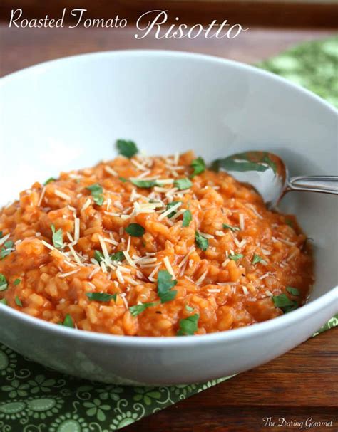 roasted-tomato-risotto-the-daring-gourmet image